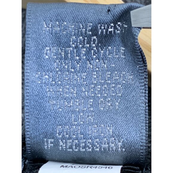 Oscar De La Renta Sweater Mens XL 1/4 Zip Gray Cotton Nordic Fair Isle 6860 - Picture 12 of 13